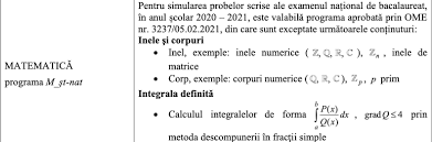 Este vorba despre un test online care verifică, prin întrebări concrete, cât de bine … Draft Programa Pentru Simularea Bacalaureat 2021 Edupedu Ro