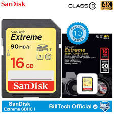 Up to 8x faster than ordinary memory cards to catch your best shots (2). Jual Sandisk Extreme Sdhc Card Uhs I Class 10 V30 Sdsdxne 16gb 90mb S Online April 2021 Blibli