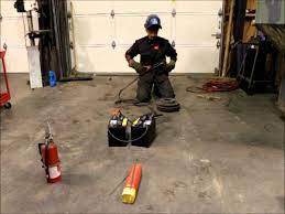Welding With Jumper Cables And A Pair Of Batteries Youtube