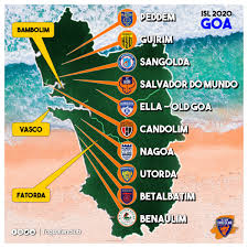 Hover over the bar to see the exact number. Fc Goa Fan Club On Twitter Isl 2020 Map Of Goa Indiansuperleague Isl Goa
