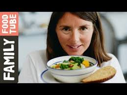 Jools Wholesome Veg And Bean Soup Vegetable Recipes Jamie Oliver Chunky Vegetable Soup Vegetable Recipes Recipes