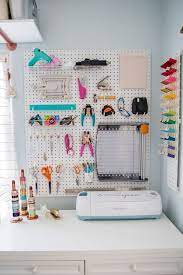 Many members have reported that they didn't receive the invitation email but were able to access it. Be Creative With Pegboard Storage Jihanshanum Craft Room Organization Craft Room Storage Craft Room Office