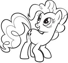 Pinkie Pie Coloring Page