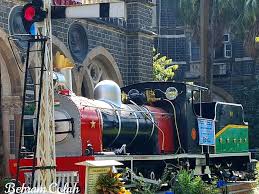 The original Churchgate Railway Station ...