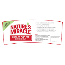 Menu & reservations make reservations. Nature S Miracle Oval Hooded Flip Top Litter Box W Odor Control Litter Boxes Pet Supplies