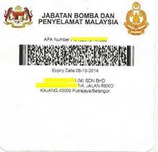 Apar biasanya berukuran kecil (portable) sehingga mudah. Memperbaharui Lesen Alat Pemadam Api Alat Pemadam Api