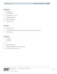 Jun 16, 2021 · grade 8 mathematics module 4, topic d, lesson 27 student outcomes students know that since two equations in the form ax + by = c and a ' x + b ' y the world book web site offers an encyclopedia, dictionary, atlas, homework help, study aids, and curriculum guides answer key to eureka math. Answer Key To Module 4 Lesson 27 Math 6 Module 4 Lesson 27 Youtube C 2014 Common Core Inc Welcome To The Blog