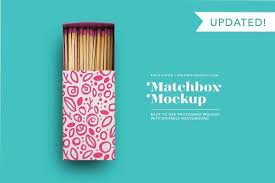 Matchbox Product Mockup By Field Office Supply On Creative Market Product Mockups Ideas Of Product Mo In 2020 Business Card Mock Up Design Template Template Design