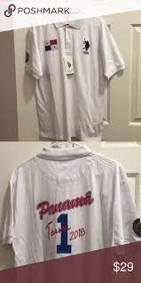 Men S Us Polo Assn White Polo Shirt Us Polo Assn Panama Polo Brand New U S Polo Assn Shirts Polos White Polo Shirt Shirts Polo Assn