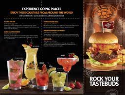 Meniul consacrat de la hard rock cafe rămâne în picioare cu porțiile imense și delicioase, dar periodic el se îmbogățește cu ediții limitate. World Burger Tour Ajunge La Hard Rock Cafe Nwradu Blog
