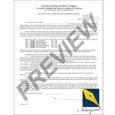 $10,000 Tennessee Notary Bond - Travelers | Order Online | Notary.net