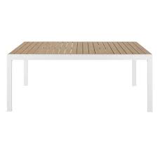 Alibaba.com offers 292 tables jardin products. Table De Jardin Extensible En Aluminium Imitation Teck 8 Personnes A 12 Personnes L180 270 Doolin Maisons Du Monde