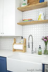 farmhouse paper towel holder diy