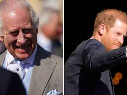 King Charles and Prince Harry at London events just two miles apart