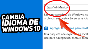 Ahora puedes cambiar el idioma de windows 10, no afecta a los otros dispositivos sincronizados con esta misma cuenta de. Como Cambiar Idioma En Windows 10 2019 En Menos De 2 Minutos Youtube