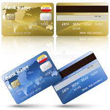 With a credit card, you can make purchases on the basis that the card issuer will be paid back on interest. Credit Cards Front Back View Stock Illustrations 33 Credit Cards Front Back View Stock Illustrations Vectors Clipart Dreamstime