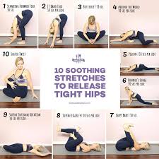That's because hip flexors —the muscles that allow flexion at the hip joint—play a huge role in fluid running, and a set of tight ones can really mess with your mechanics. 10 Soothing Stretches To Release Tight Hips Gentle Feel Good Hip Stretching Exercises Hip Flexor Exercises Hip Workout