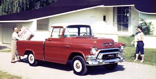 Image result for Flame Red 1955 GMC