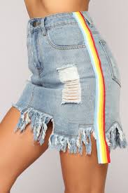 Over The Rainbow Skinny Jeans Light Blue Wash Distressed Skirt Denim Skirt Maxi Skirts For Women
