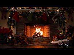 The Holiday Yule Log Christmas Fireplace Yule Christmas Place