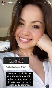 Without registration and logging in. Christina Luft Luca Hanni Hochzeit Und Baby Sie Packt Aus Intouch