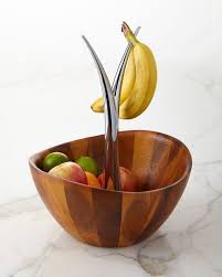 Create a deliciously playful look with this lively fruit bowl from nambé. Nambe Fruit Tree Bowl Fruit Holder Bowl Designs Bowl