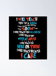 For instance, you will never get the score you really want if your study conditions have to be just so. Zoom Teacher Distance Learning Dr Poster By Bananashirts Teacher Appreciation Quotes Distance Learning Learning Quotes
