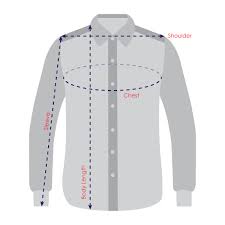 Expert Mens Shirt Measurements Chart American Apperal Size