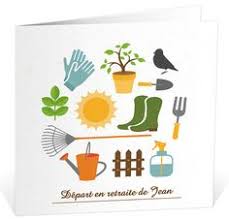 Carte Invitation Depart A La Retraite Sur Le Theme Du Jardinage Une Activite Que Vous Aurez Le Temps De P Carte Invitation Depart Retraite Invitation Retraite