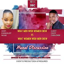 Interview began, the host asked the muslim guest whether he was married. Christian Relationships Dating Panel Discussion Online 31 December To 2 January
