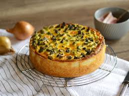 Quiche Aux Lardons Et Asperges Vertes Recette Quiche Lardons Recette Quiche Alimentation