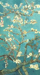 £41.50 price per roll (per m2 £7.79), floral wallpaper, produktfarbe titel: Van Gogh Almond Flowers Wallpapers Top Free Van Gogh Almond Flowers Backgrounds Wallpaperaccess