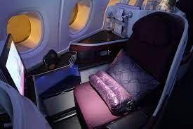 Qatar airways business class smoked chicken salad. Review Qatar Airways A380 Business Class Perth Doha