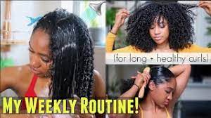 You plan it out in advance to make sure it includes everything you need, you follow through, and then you repeat. My Weekly Natural Hair Regimen How I Refresh Maintain Everyday Definition Long Healthy Youtube