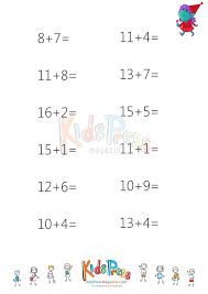 Sums To 20 Worksheet 5 Kidspressmagazine Com Easy Math Worksheets Math Addition Worksheets Kindergarten Addition Worksheets