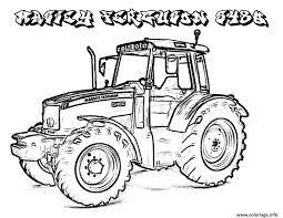 Avec la série 9, john deere est le seul fabricant à offrir trois variations pour venir à bout de tous les travaux. Coloriage Colorie Le Tracteur Dessin Tracteur A Imprimer