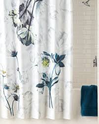 Designers Guild Pomander Noir Shower Curtain Designers Guild Floral Shower Curtains Spring Floral Trends