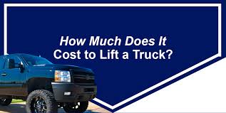 Cheep to buy, cheep and easy to lift, but probably not the gas mileage you would see out of the toy. How Much Does It Cost To Lift A Truck General Spring