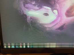 So i did not use my pc for a week or so, cause i was away, but when turning on, on the bottom of my asus rog xg32vq monitor there were several colorful lines in a horizontal position. Horizontal Color Lines On Bottom Of The Asus Monitor Displays Linus Tech Tips