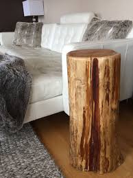 Stump End Table Tall Stump End Table Tree Trunk Table For Bedside Tree Stump Side Table Wood Table Design Tree Trunk Table