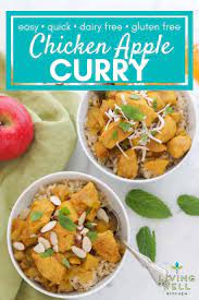 Easy Chicken Apple Curry For A Gluten Free Dairy Free Weeknight Meal Recipe Chicken Curry Recipe Easy Curry Recipes Easy Chicken Curry