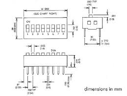 Ds 12 Dip Switch 12 Positions Velleman Wholesaler And