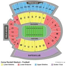 37 veritable camp randall stadium seating chart