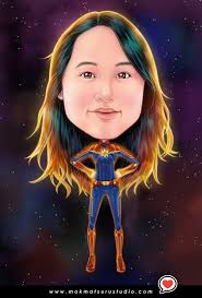This is my Captain Marvel artwork...hope you like it guys 😉😀😊
