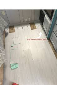 How To Lay New Floors In Your Camper Easy Colorful Designer In 2020 Diy Camper Remodel Flooring Camper Flooring