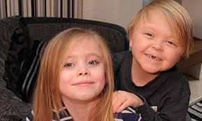 Best of friends, the seven-year-olds who bonded after surviving liver  transplants as babies