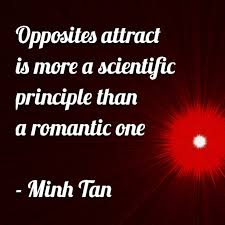 The lovers are doomed because they are from the two opposed houses of capulet and montague. Quotes About Opposites Attract 32 Quotes