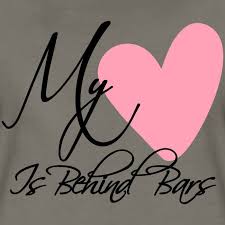  My Heart Is Behind Bars Women S Premium T Shirt Prison Wives Apparel More In 2021 Prison Wife Welcome Home Boyfriend Inmate Love