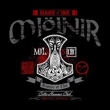 Mjolnir Hammer Of Thor In 2020 Thors Hammer Thor Celtic Art