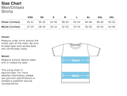 Size Charts Lgbtq Pride T Shirts And Gifts Louabull Com